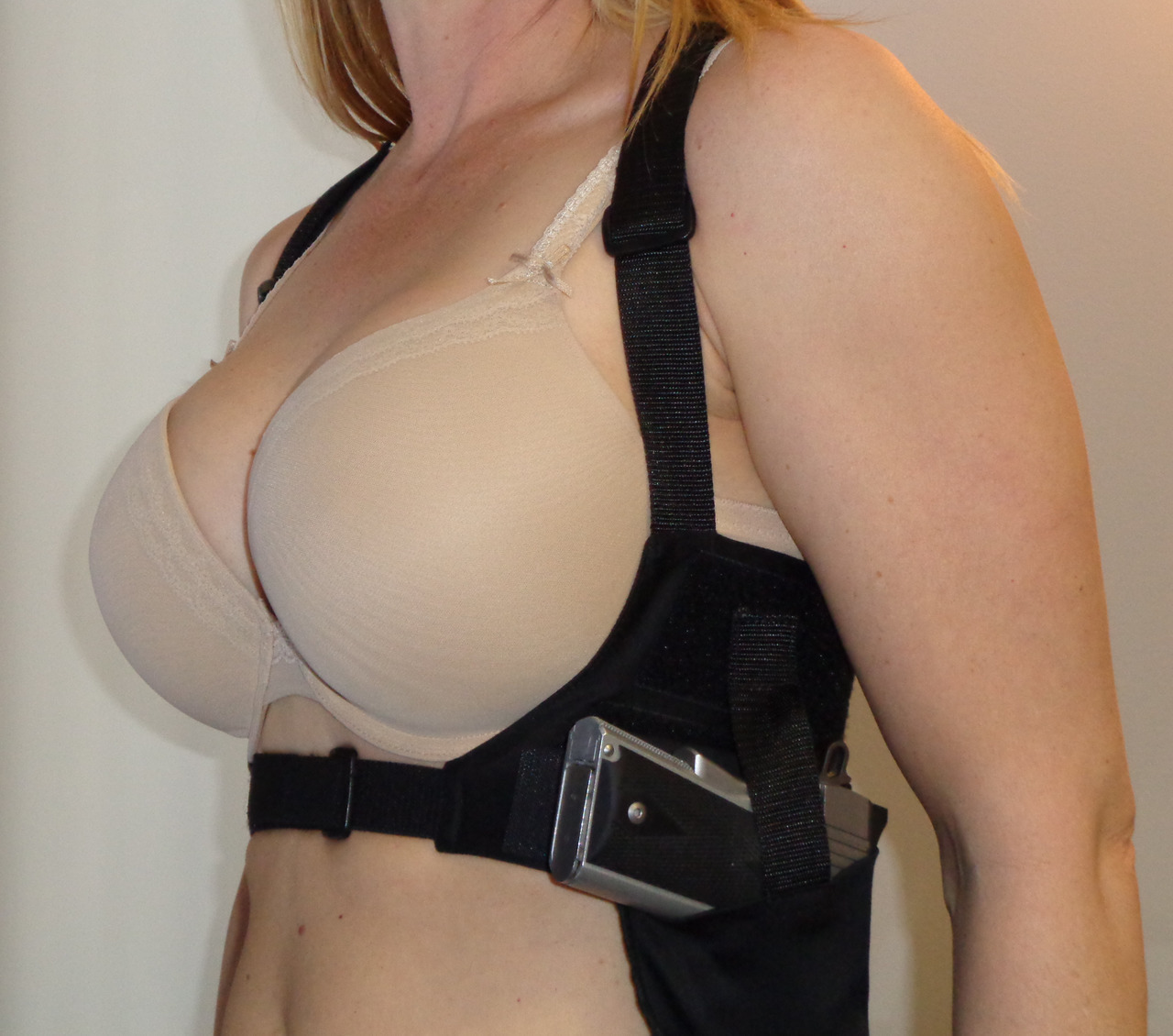 Deep Concealment Holsters for Women - Shoulder and Bra Holster